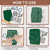 Silicone Clay Texture Mat AJEW-WH0447-048-3