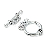 Tibetan Style Alloy Toggle Clasps LF10795Y-NF-3