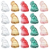 40Pcs Christmas Theme Transparent Glass Beads GLAA-FS0001-87B-2