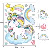 Rainbow Prism Electrostatic Window Stickers PW-WGF2C10-03-1