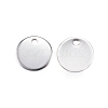 Tarnish Resistant 304 Stainless Steel Charms X-STAS-F039-91-12mm-P-2