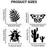 MAYJOYDIY US 1 Set Insect Plant PET Hollow Out Drawing Painting Stencils DIY-MA0001-73A-2