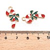 Christmas Theme Alloy Enamel Pendants ENAM-T020-10K-3