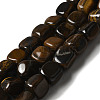 Natural Tiger Iron Beads Strands G-B078-D06-02-1