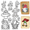 Custom PVC Plastic Clear Stamps DIY-WH0439-0241-1