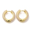 Rack Plating Ring Brass Hoop Earrrings EJEW-L097-03G-1