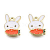 Alloy Enamel Charms ENAM-N059-70-2