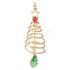 Brass & Glass Big Pendants PALLOY-JF02993-1