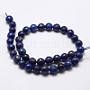 Natural Lapis Lazuli Beads Strands G-D840-38-12mm-2