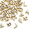 50Pcs UV Plating Acrylic Beads MACR-SP0002-27B-1