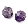 Natural Amethyst Carved Figurines DJEW-L023-C04-2