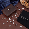 20Pcs 2-Hole Zinc Alloy Buttons FIND-OC0013-67P-4