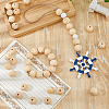 Wood Beads WOOD-FH0002-29A-5