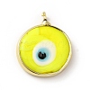 Handmade Evil Eye Lampwork Pendants LAMP-F026-05D-3