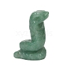 Natural Green Aventurine Carved Snake Figurines PW-WGA1AFF-05-1