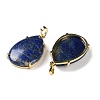 Natural Lapis Lazuli Pendants G-U002-01G-C-2