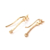 Alloy Dangle Earrings EJEW-F270-05G-1