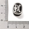 Retro 304 Stainless Steel Slide Charms/Slider Beads STAS-L274-018AS-3