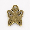 Tibetan Style Alloy Pendants X-TIBEP-A890-AB-FF-2