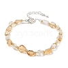 Natural Citrine Beads Bracelets for Women BJEW-H623-02S-01-4