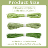 3 Bundles 3 Colors  Twisted Paper Cord DIY-CP0012-06A-2