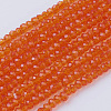 Glass Beads Strands GLAA-G045-B01-1