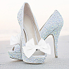 2Pcs Bowknot Polyester Shoe Decoration FIND-DR0001-64C-5