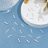 25Pcs 925 Sterling Silver Bead Tips Knot Covers STER-DC0001-55-5