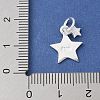 S925 Sterling Silver Pendant STER-H115-03A-S-3