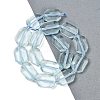 Synthetic Blue Quartz Beads Strands G-B125-P10-01-2