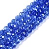 Electroplate Glass Beads Strands EGLA-A044-T8mm-A31-1