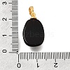 Natural Obsidian Pendants G-T151-03E-3