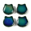 Two Tone Glass Beads GLAA-Z007-12D-1