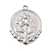 304 Stainless Steel Pendants SA-CBAF4B0-02P-04-1