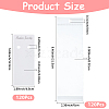 120Pcs Paper Keychain Display Cards CDIS-SP0001-37-2