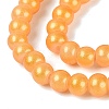 Baking Paint Glass Pearl Beads Strands DGLA-ZX001-05B-12-3