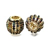 Rhinestone Brass Beads KK-D295-08G-01-1