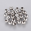 Tarnish Resistant 304 Stainless Steel Hollow Round Seamed Beads X-STAS-R032-6mm-1