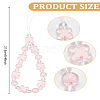 1Pc Acrylic Beaded Mobile Straps HJEW-LP0002-18C-2