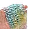 Transparent Painted Glass Beads Strands DGLA-A034-T2mm-A15-2