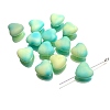 10Pcs Gradient Color Opaque Acrylic Beads PW-WGE74A2-06-1