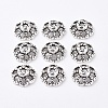 Tibetan Style Alloy Bead Caps LS-LF0761Y-1
