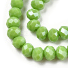 Electroplate Glass Beads Strands LS-EGLA-A034-P3mm-A28-3