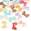20Pcs UV Plating Opaque Acrylic Beads OACR-TA0001-68-3