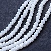Electroplate Glass Beads Strands LS-EGLA-A034-P2mm-B18-1