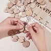 Wooden Family Birthday Reminder Calendar Hanging Board for Important Dates JX068A-4