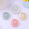 Moon & Sun DIY Candle Silicone Statue Molds PW-WG43161-01-2