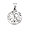 304 Stainless Steel Pendants SA-CBA34D4-15P-1