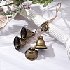 Iron Bell Pendant Decoration HJEW-JM02241-2