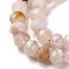 Natural Cherry Blossom Agate Beads Strands G-K380-A43-03-4
